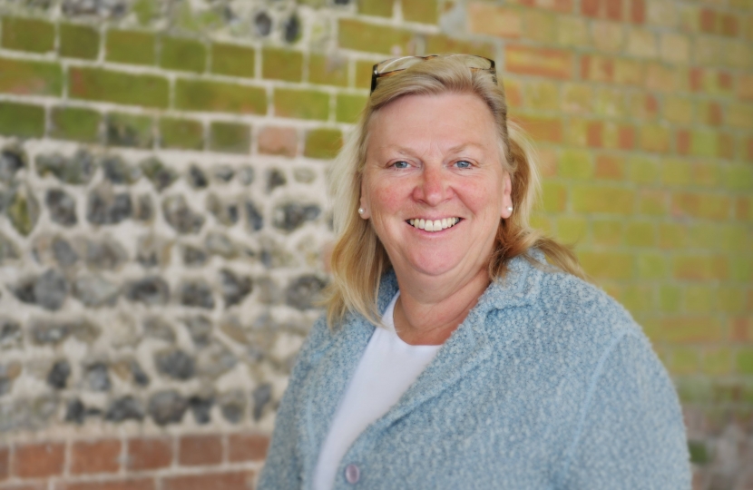 Caroline Horrill - Leader of Winchester City Council